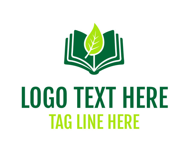  Eco Book Green Wisdom Logo