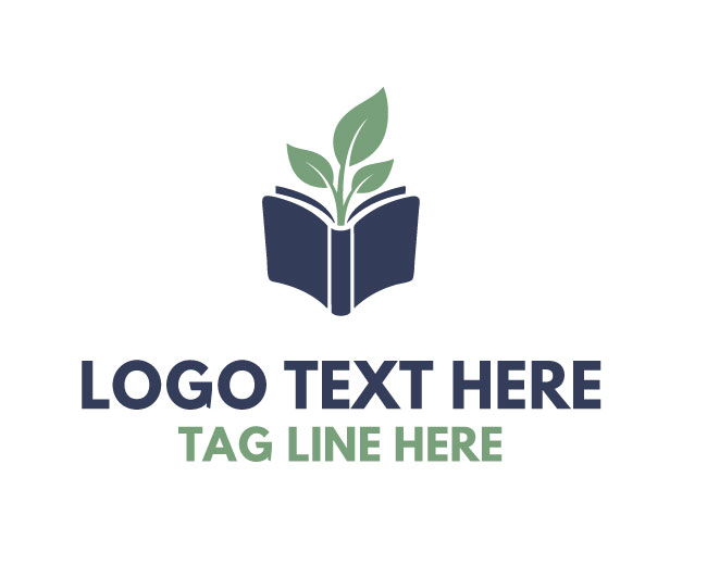  Eco Book Leaf Guide Logo