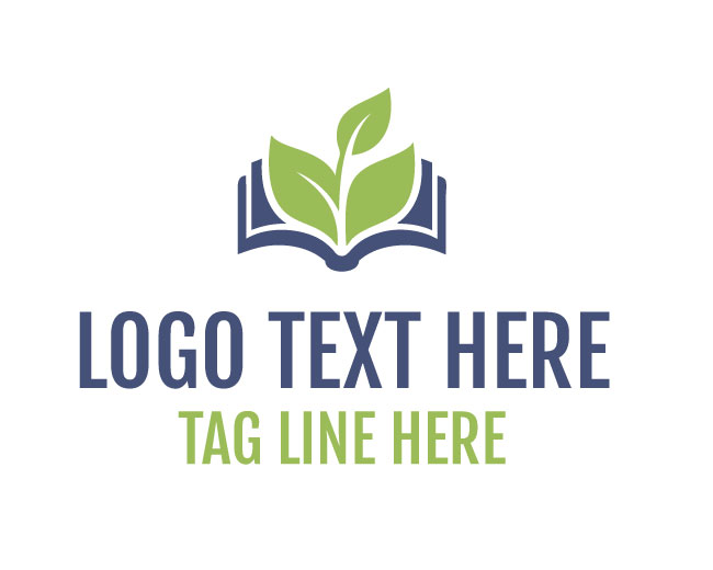 Eco Book Planet Mind Logo