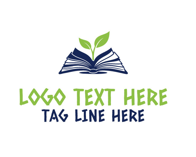 Eco Book Green Horizon Logo