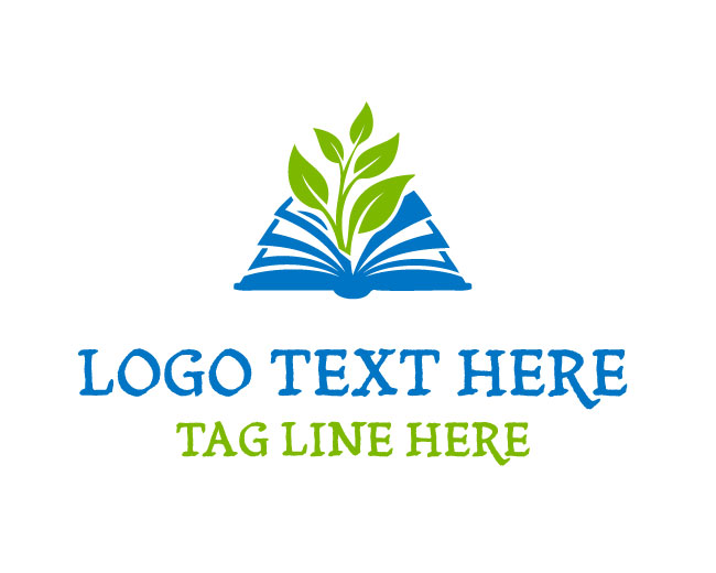  Eco Book Nature Vision Logo