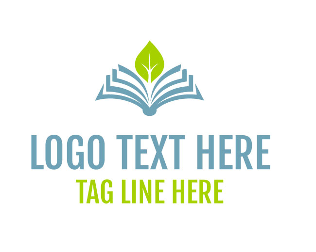 Eco Book Green Scholar Logo