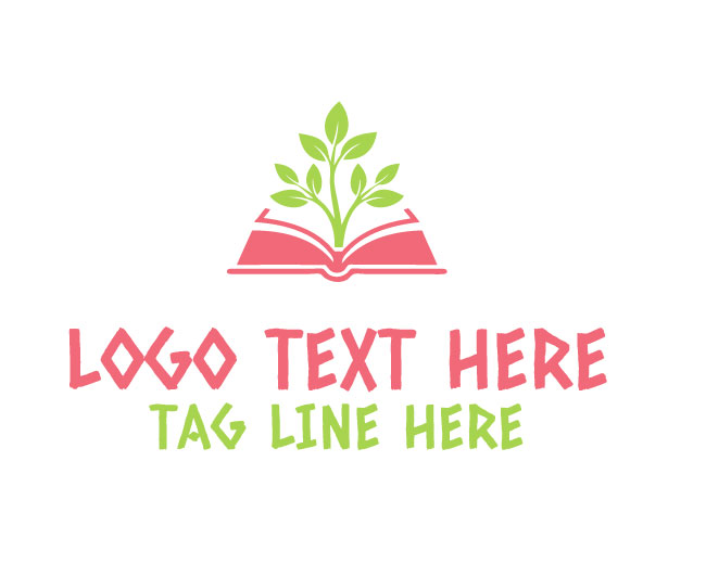 Eco Book Forest Wisdom Logo