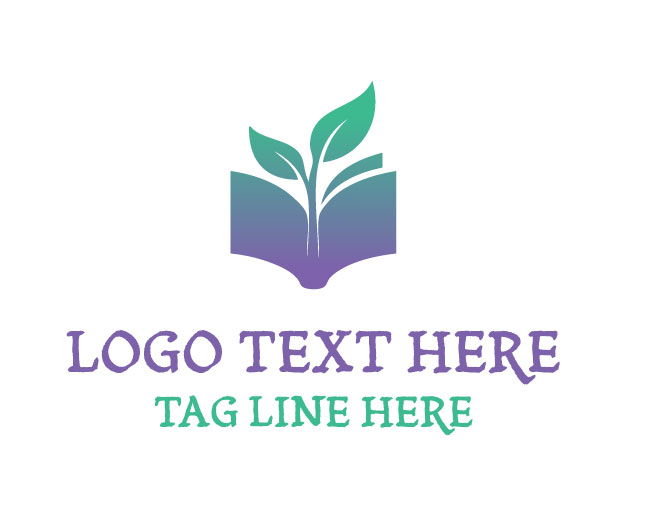 Eco Book Nature Insight Logo