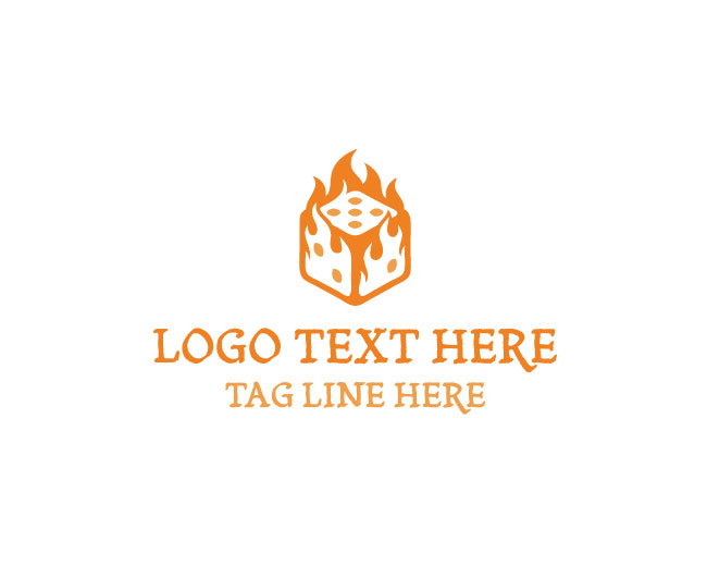 Fire Dice Inferno Game Logo