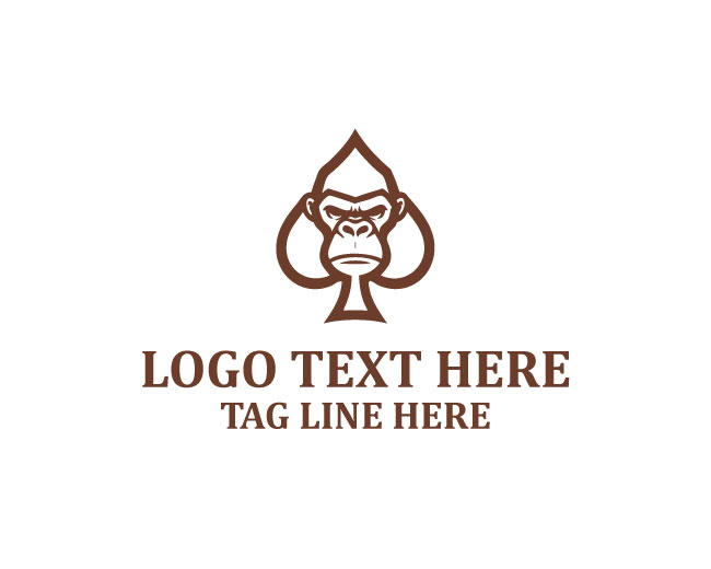 Gorilla Spade Jungle King Logo