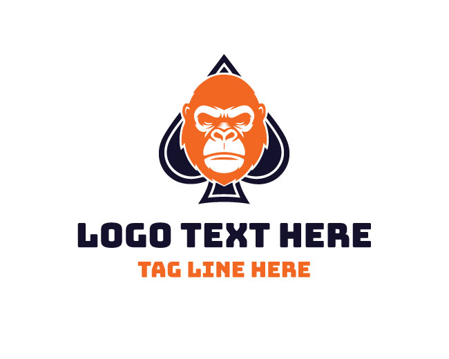 Gorilla Spade Dark Ape Logo