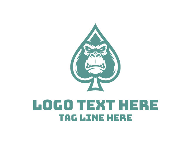 Gorilla Spade Thunder Ape Logo