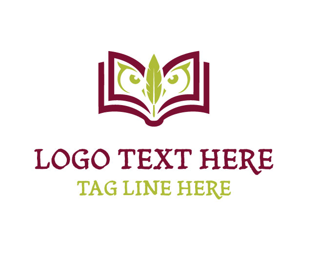 Owl Book Owl Study Logo