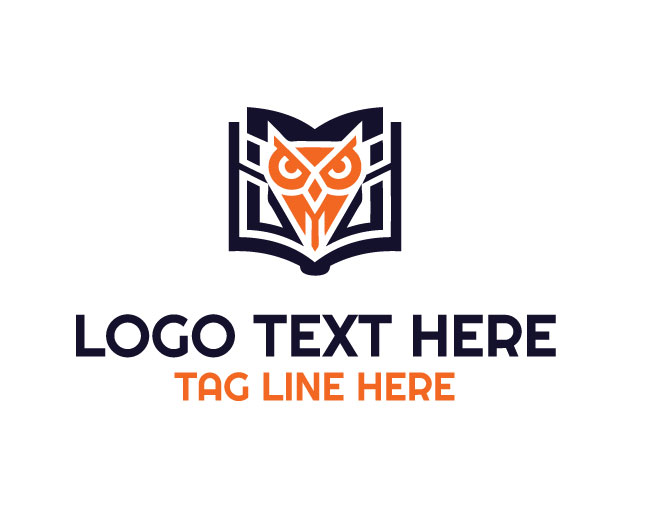 Owl Book Study Nest Logo