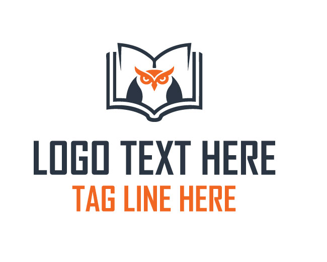 Owl Book Mind Owl Logo