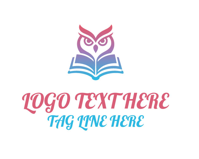  Owl Book Bright Owl Logo