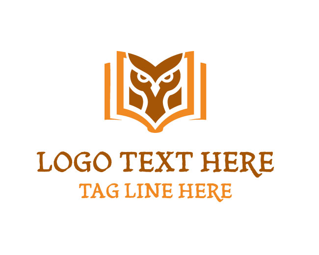 Owl Book Book Haven Logo