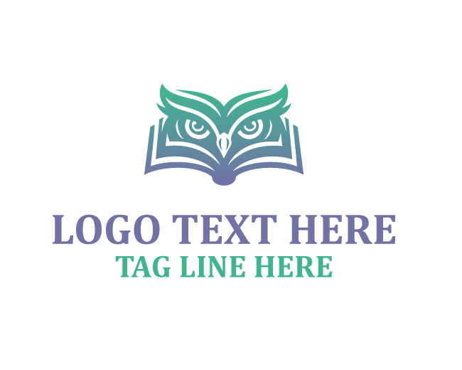 Owl Book Wise Flow Logo