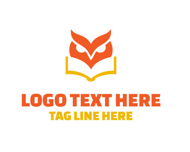 Owl Book Page Spark Logo
