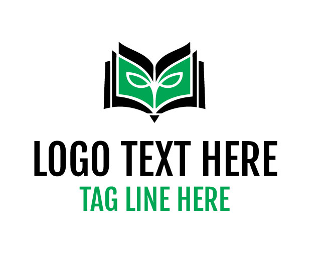 Owl Book Book Vision Logo