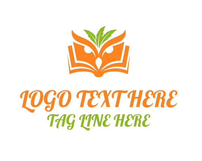 Owl Book Scholar Ink Logo