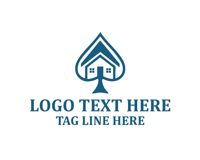 Spade House Brick Spire Logo