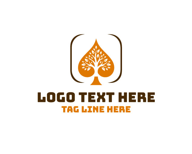Spade Tree Forest Roots Logo