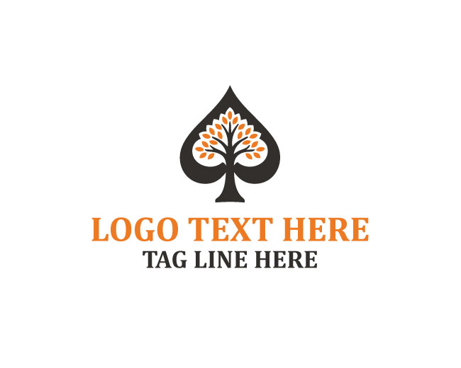 Spade Tree Verdant Roots Logo