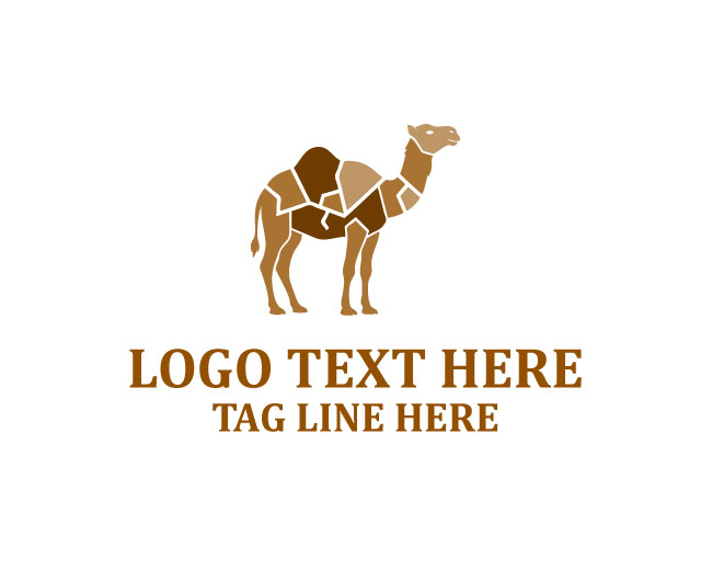 Camel Travel Nomad Journey Logo