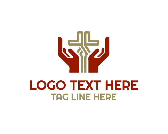Church Hand Grace Hands Logo