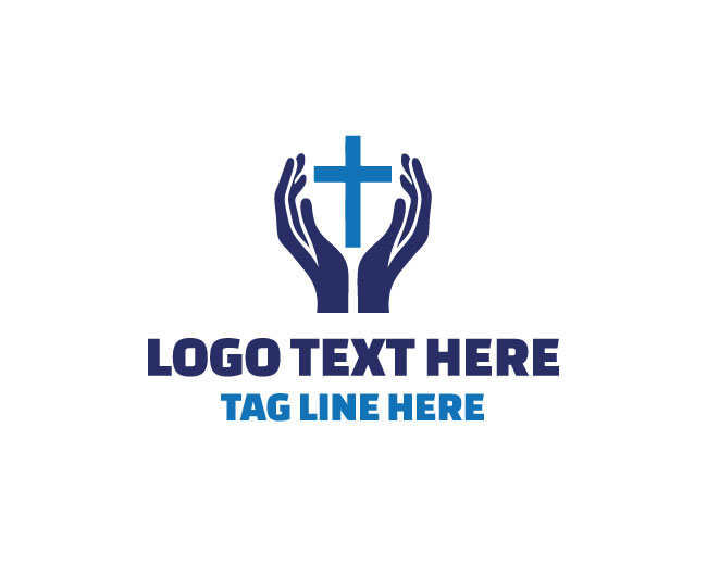 Church Hand Sacred Hands Logo