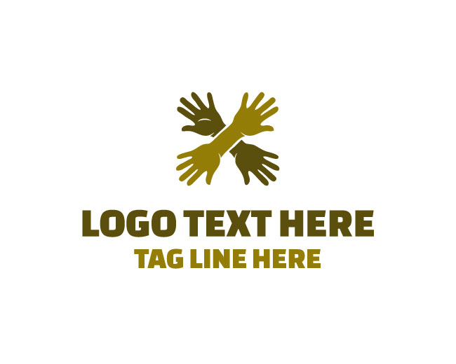  Hand Trust Touch Logo