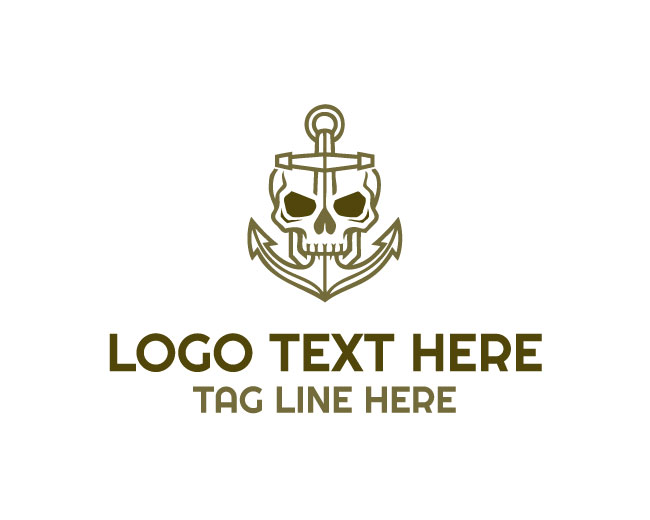 Maritime Skull Storm Voyager Logo