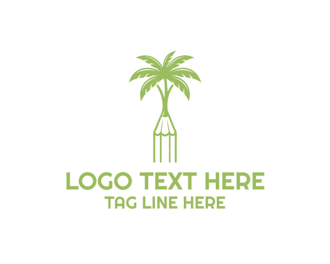 Palm Art Zen Palm Logo