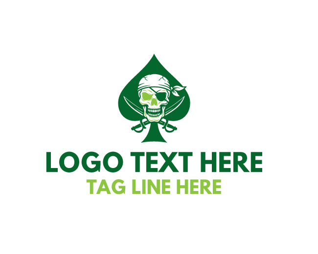Spade Skull Reaper Spade Logo