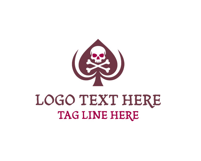  Spade Skull Void Dealer Logo