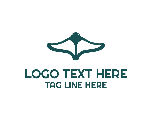 Stingray Book Sea Pages Logo