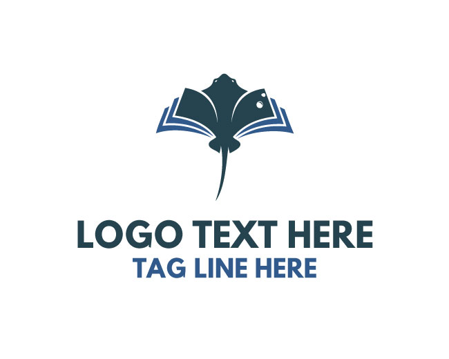  Stingray Book Aqua Line Pages Logo