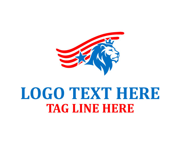 USA Lion Eagle Pride Logo