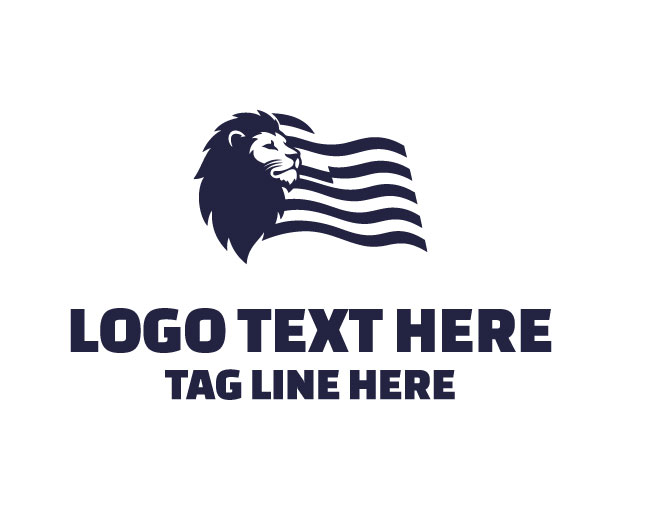 USA Lion North Star Logo