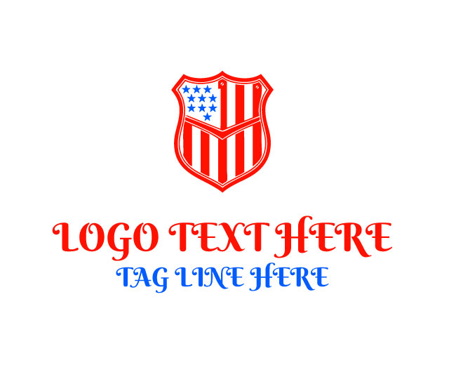  USA Golden Star Patriot Logo