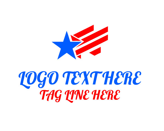 USA Eagle Flame Logo