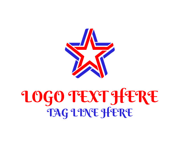 USA Iron Star Crest Logo