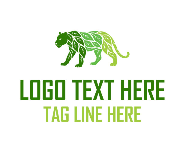  Leaf Panther Wild Root Logo