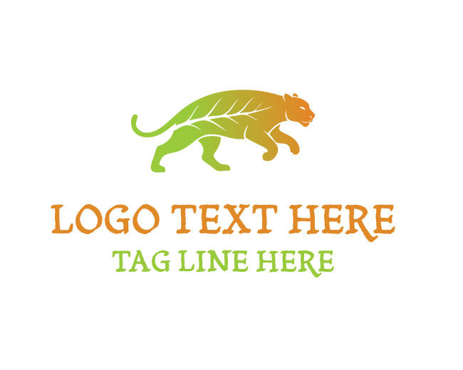 Leaf Panther Nature Claw Pro Logo