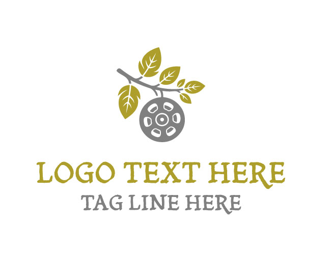 Movie Tree Cinema Pine Logo