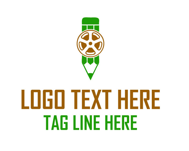  Pencil Film Line Cinema Logo