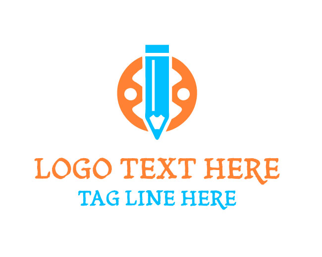  Pencil Film Sketch Forge Logo