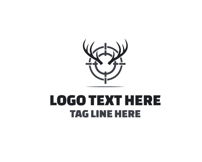 Signature Deer Target Logo