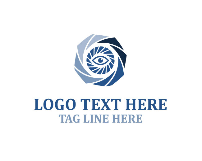 Modern Swirl Eye Logo