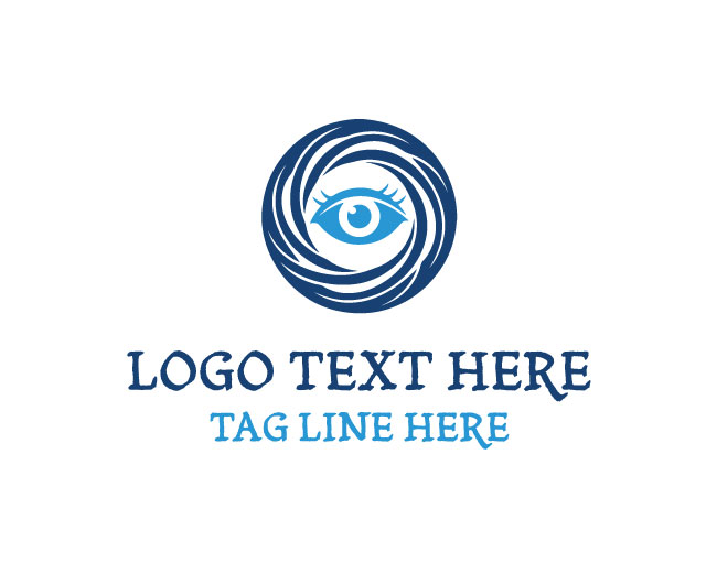 Vision Swirl Eye Logo
