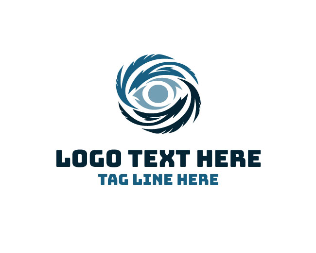 Creative Swirl Eye Logo