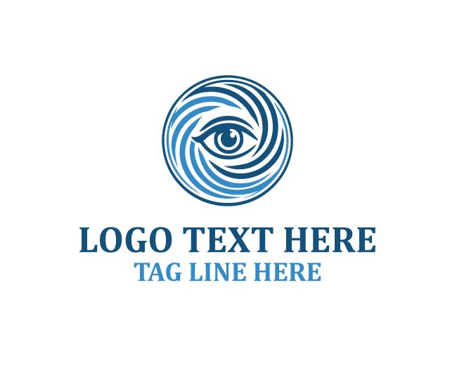  Premium Swirl Eye Logo