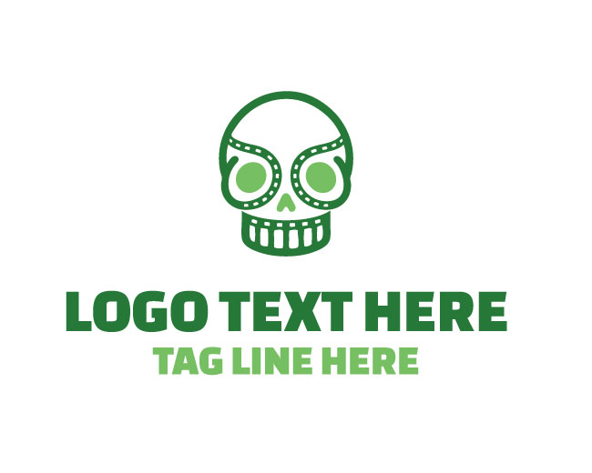 Skull Movie Cine Fang Logo